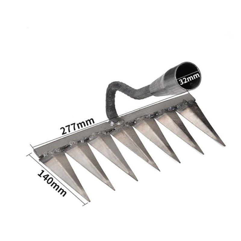 Durable Iron Weeding Rake – Garden Tool