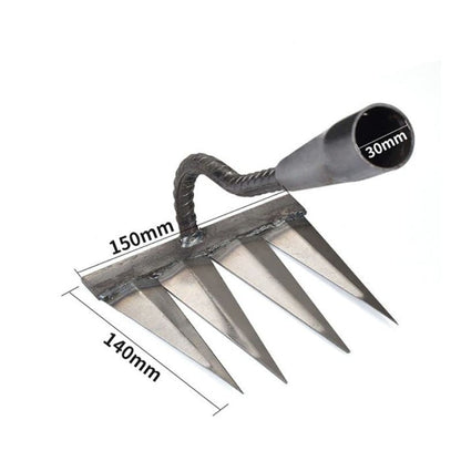 Durable Iron Weeding Rake – Garden Tool