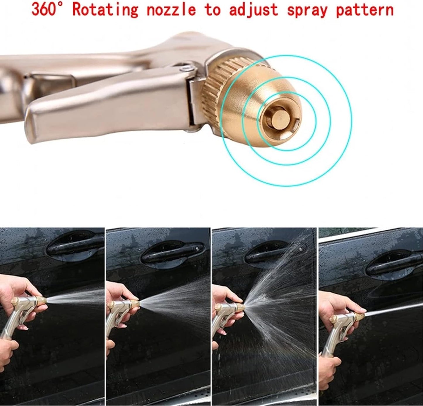High Pressure Metal Water Spray Gun