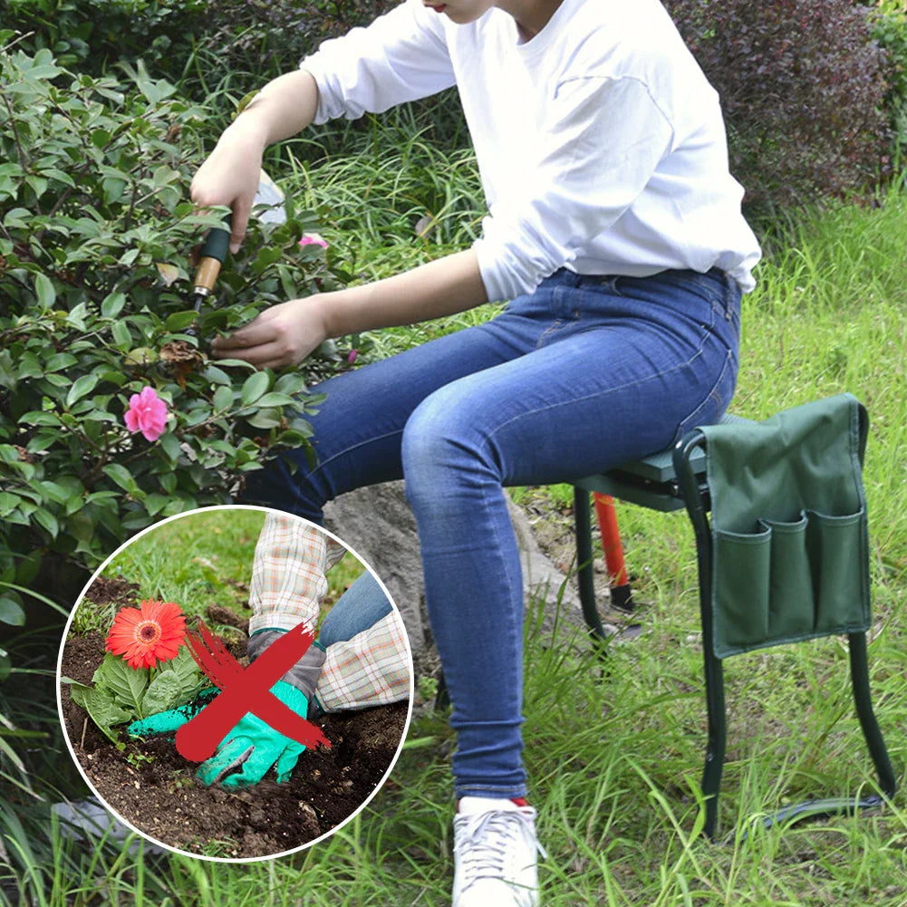 Folding Garden Kneeler Stool
