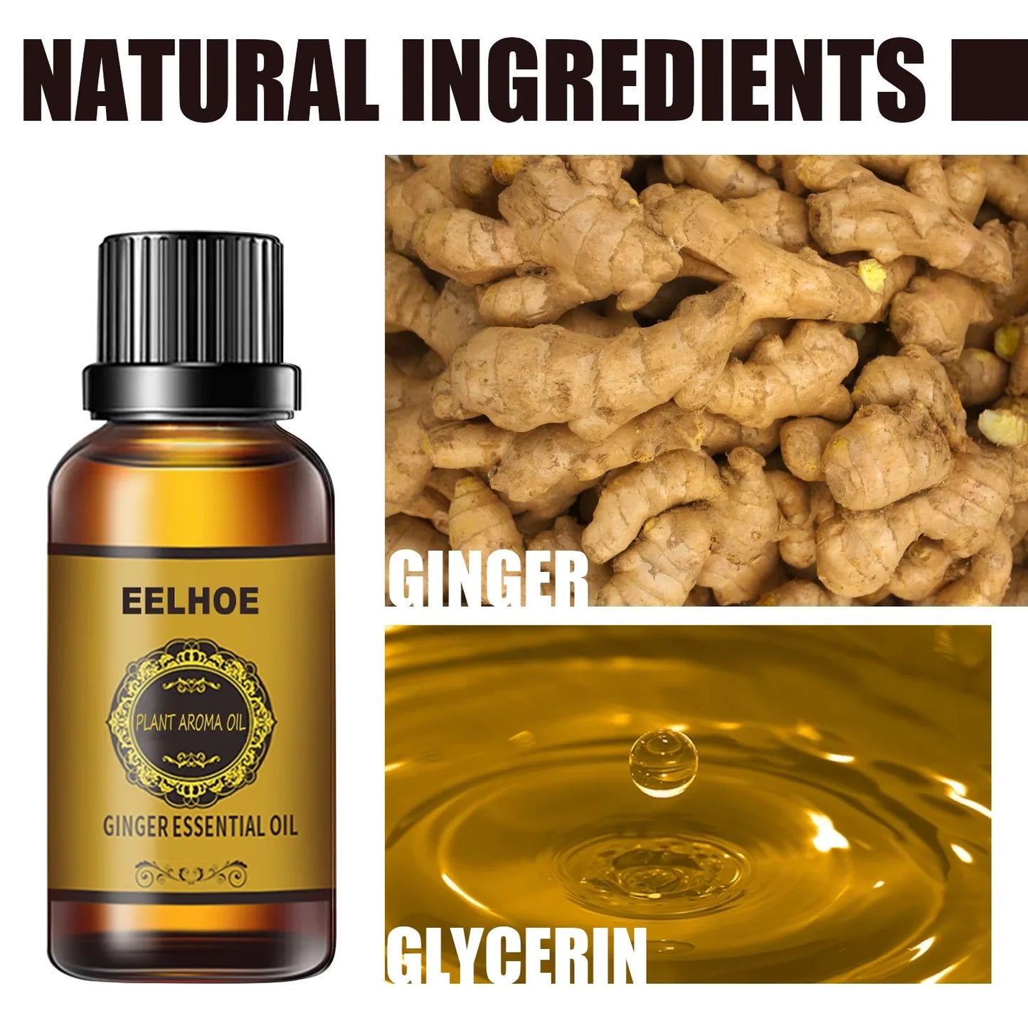 EELHOE Ginger Body Sculpting Oil