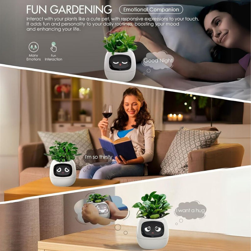 Smart Self-Watering Planter for Indoor Plants